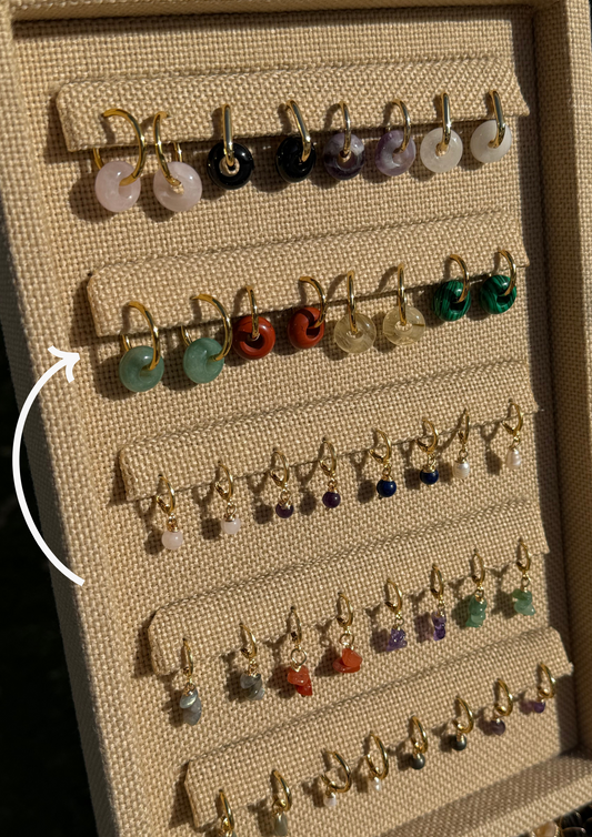 Aretes Dona Cuarzo
