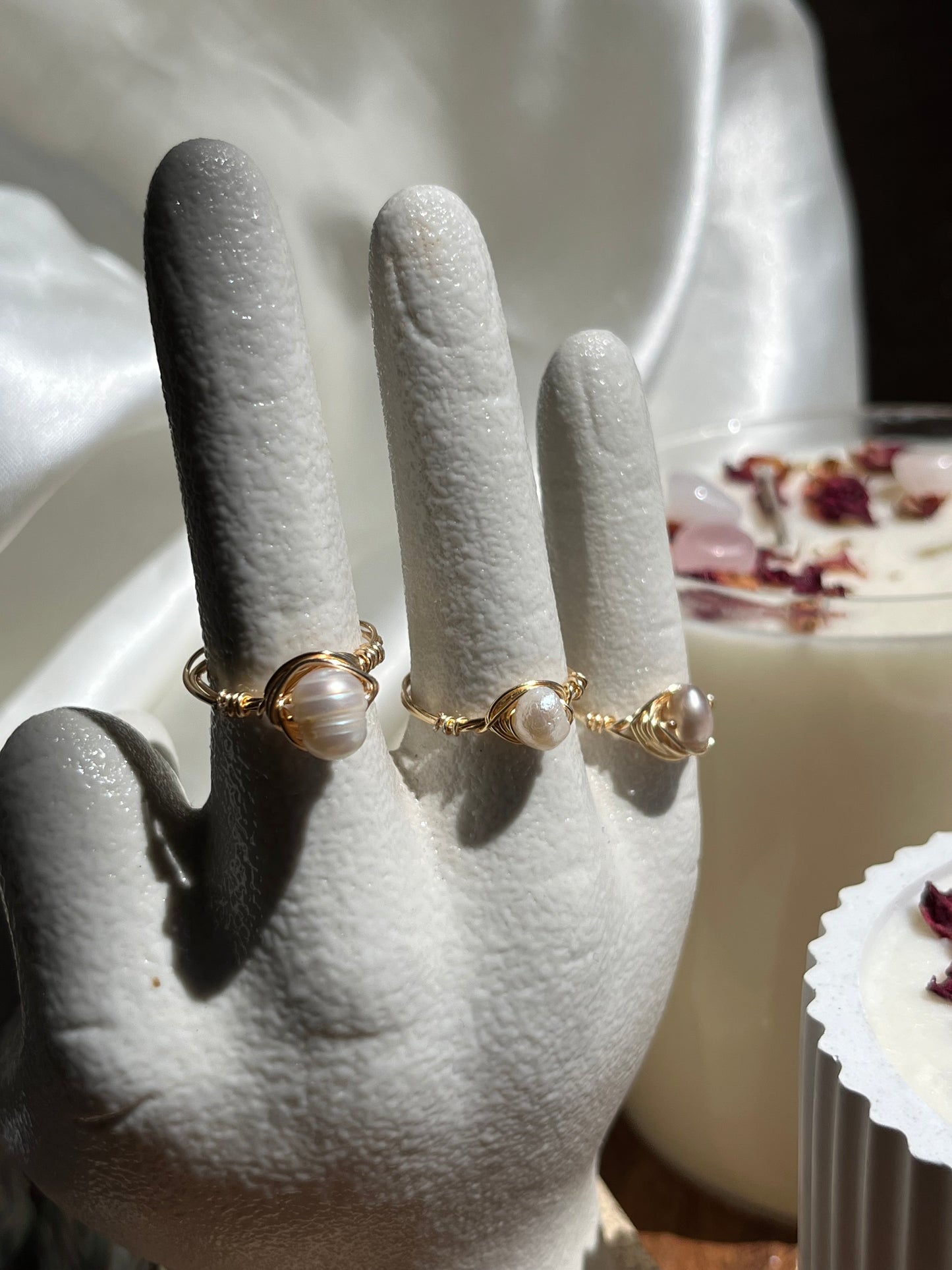 Anillo Perla de Río