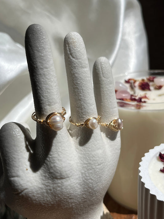 Anillo Perla de Río