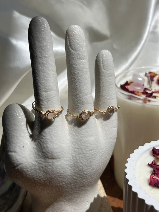 Anillo Piedra Bola 4mm