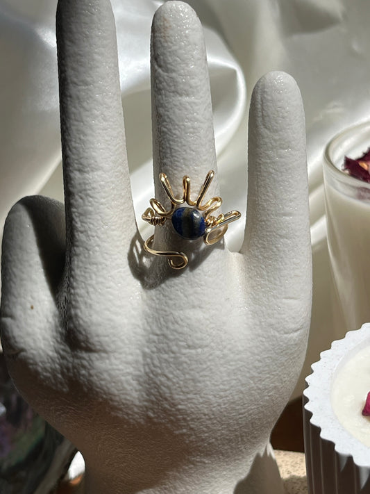 Anillo Sol y Piedra