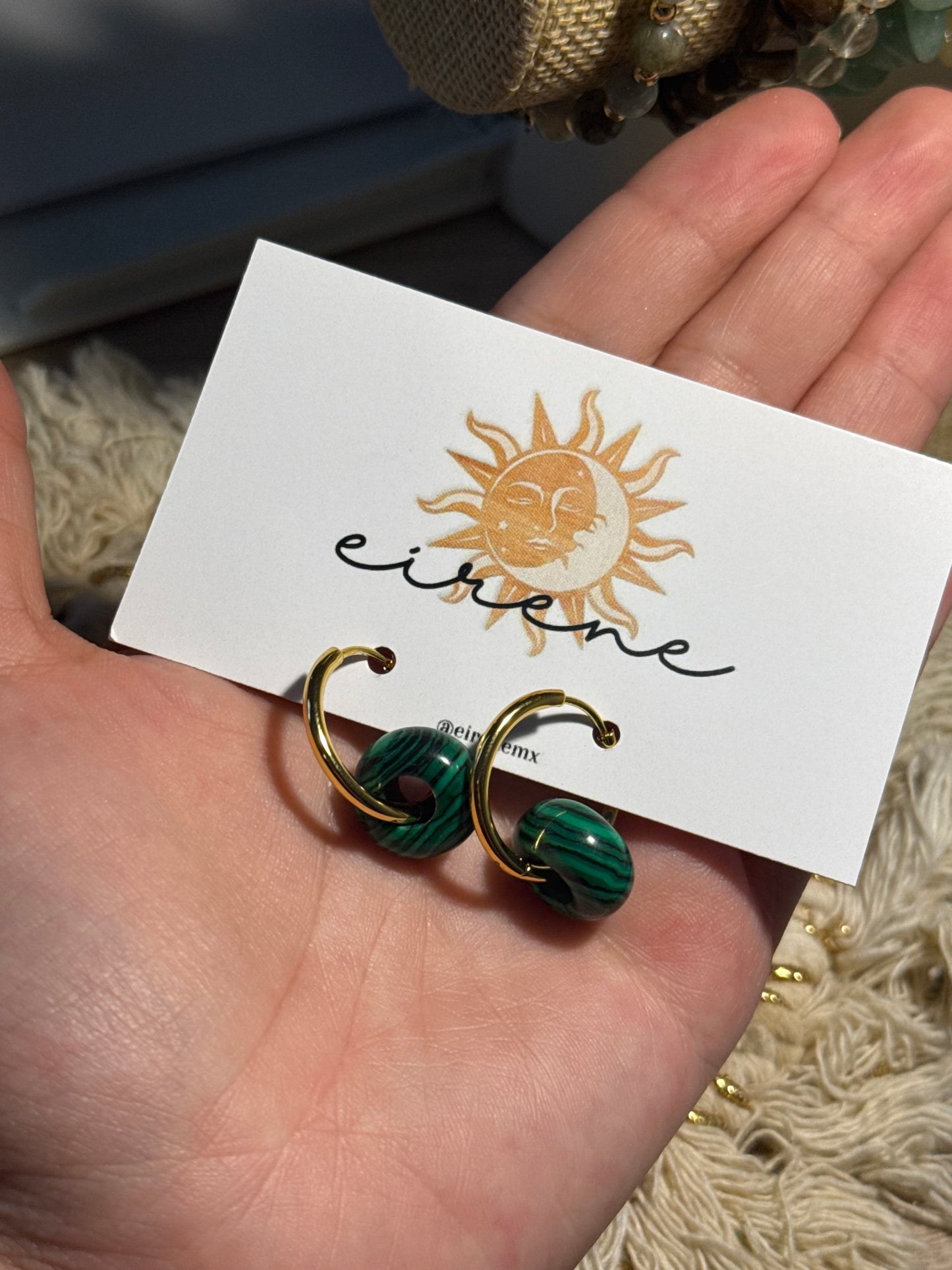 Aretes Dona Cuarzo