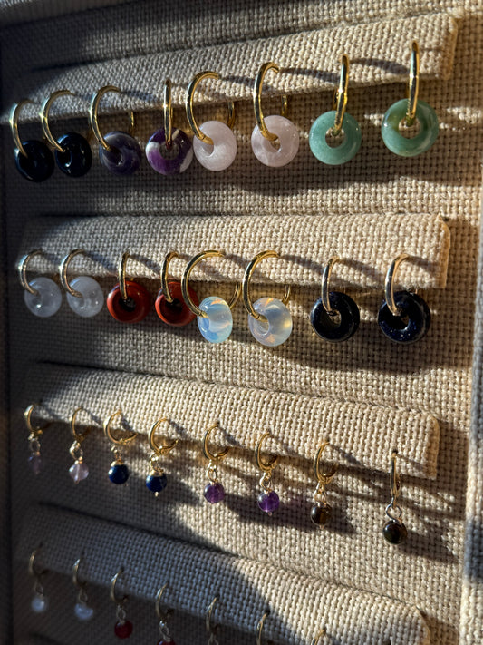 Aretes Dona Cuarzo